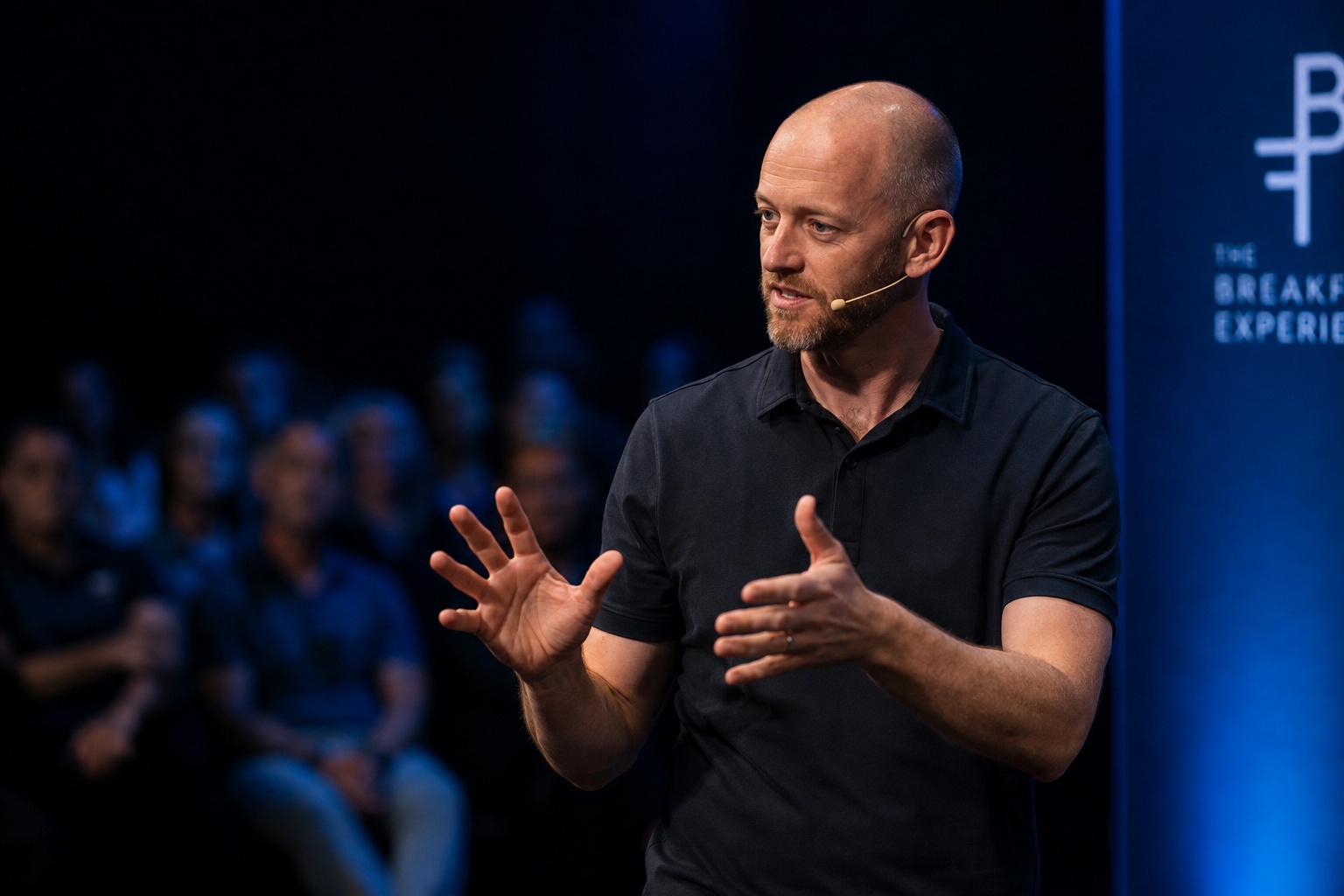 Brent Williams speaking at BreakFree